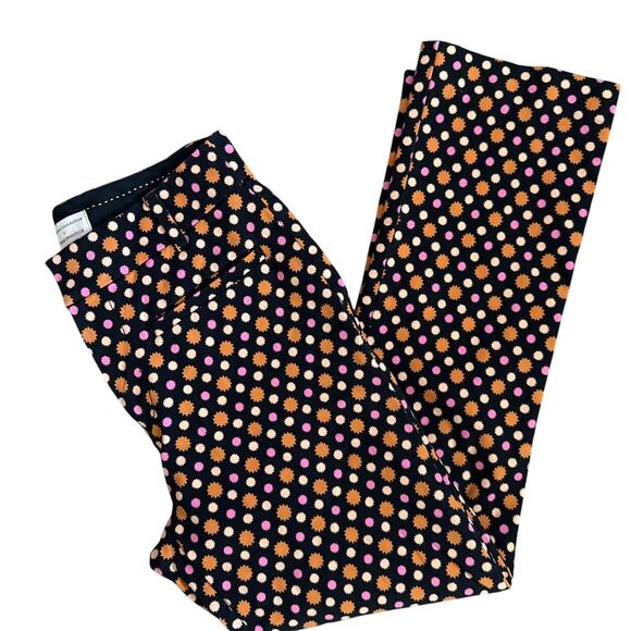 Anthropologie The Essential Kick Flare Trouser Pant Multi Size 2 - Picture 8 of 10